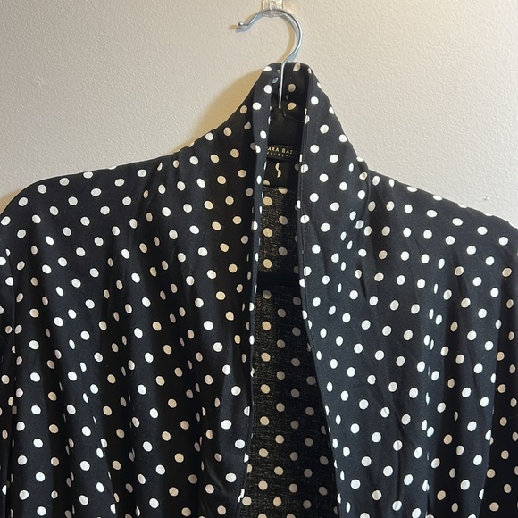 Zara Polka Dot Top/Blazer - Picture 6 of 6
